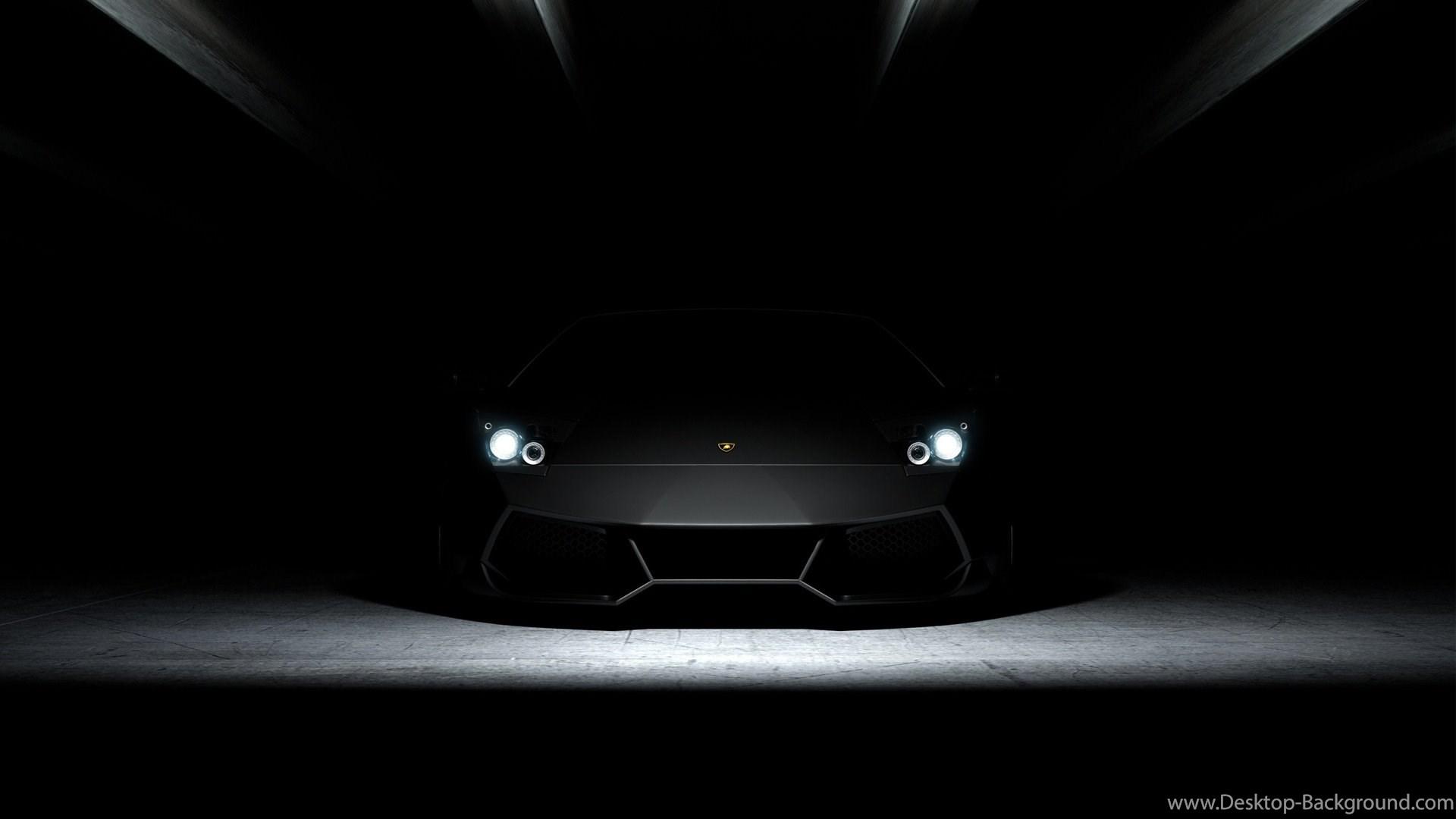Full HD Wallpaper Lamborghini Aventador Front View Garage Awesome
