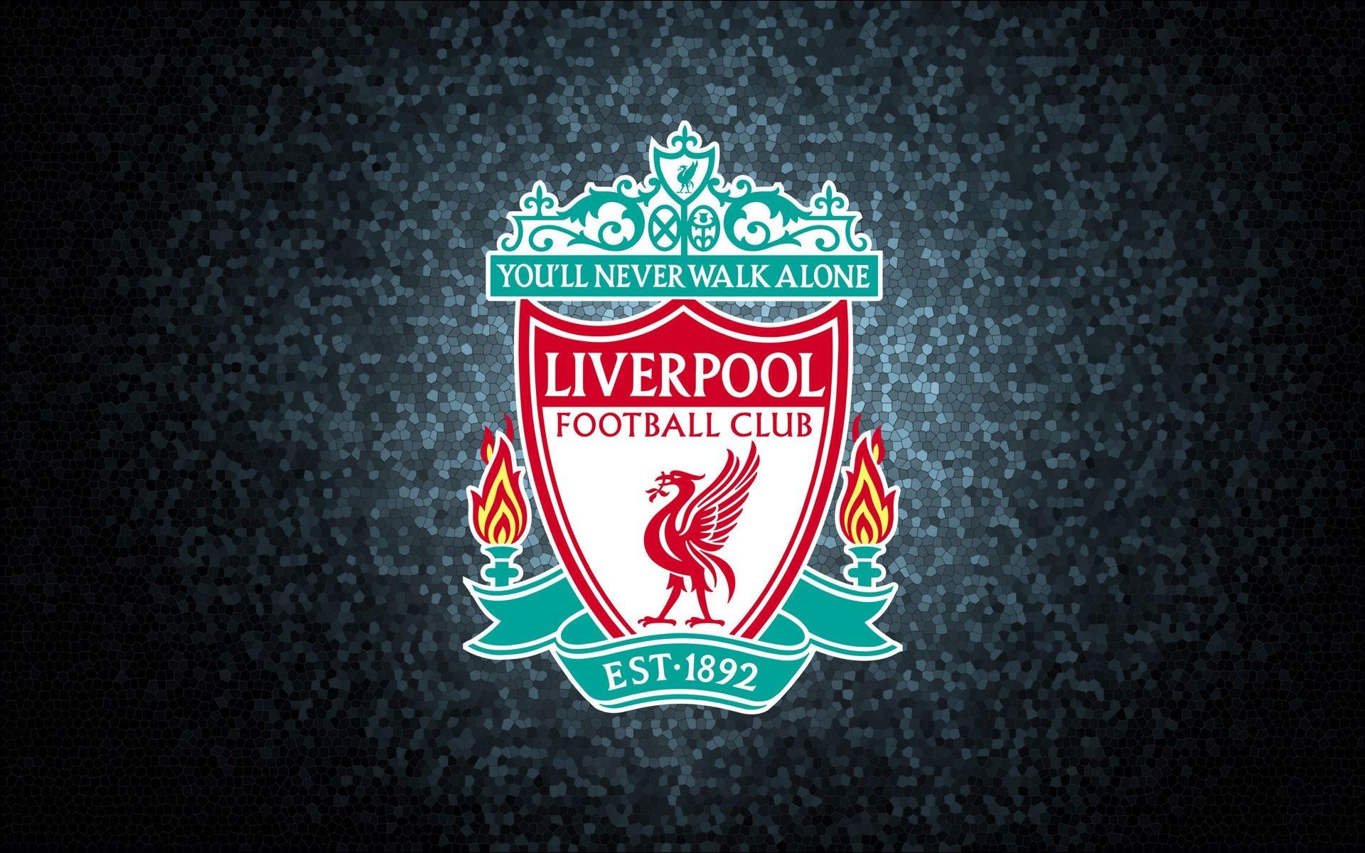 Liverpool Wallpaper Blue