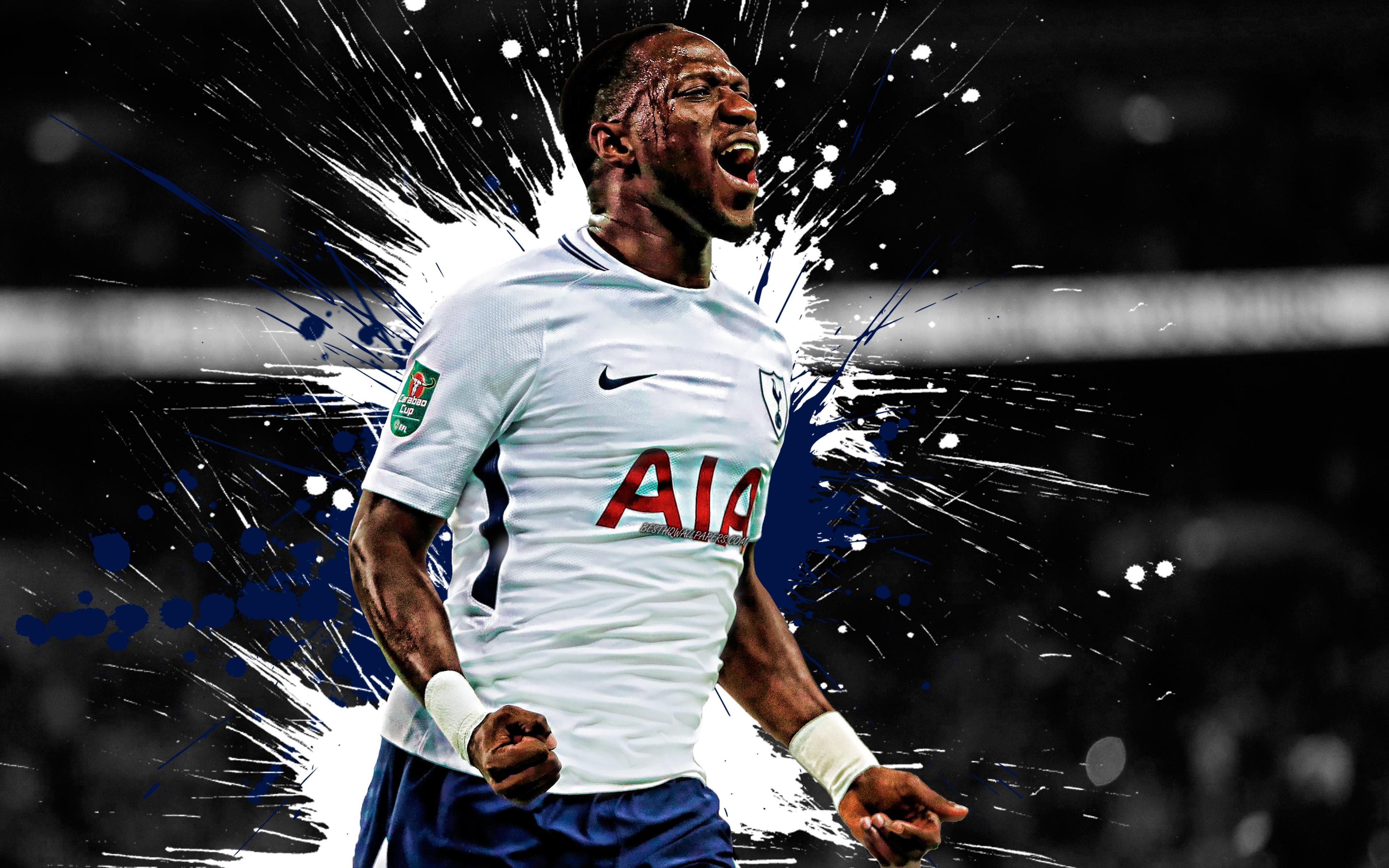 Download wallpaper Moussa Sissoko, 4k, French football player