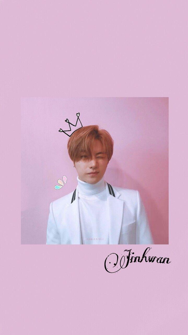 jinhwan ikonjinhwan ikon ikonic cute pink wallpape