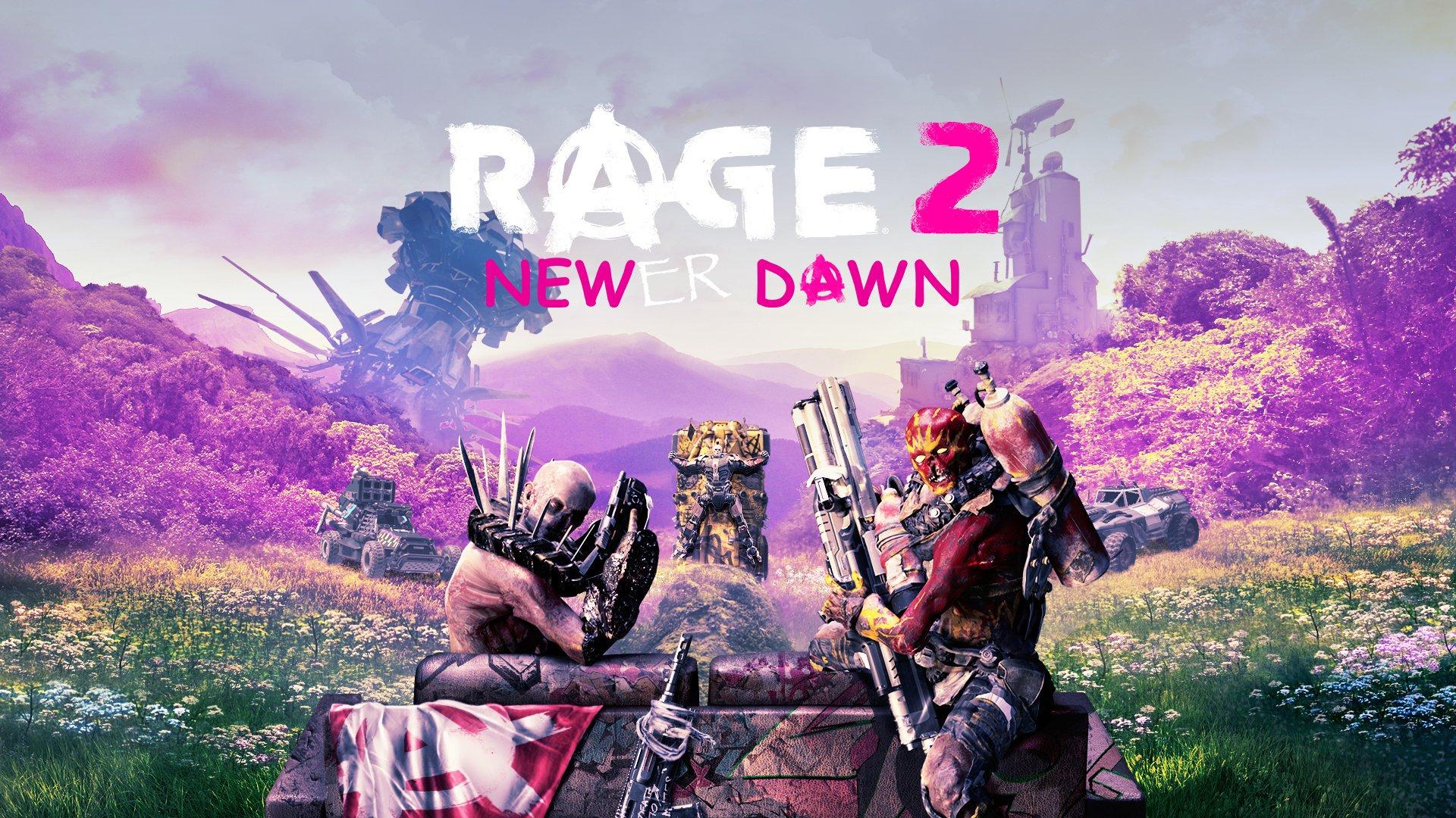 RAGE 2, I guess pink is all the RAGE? Get pumped