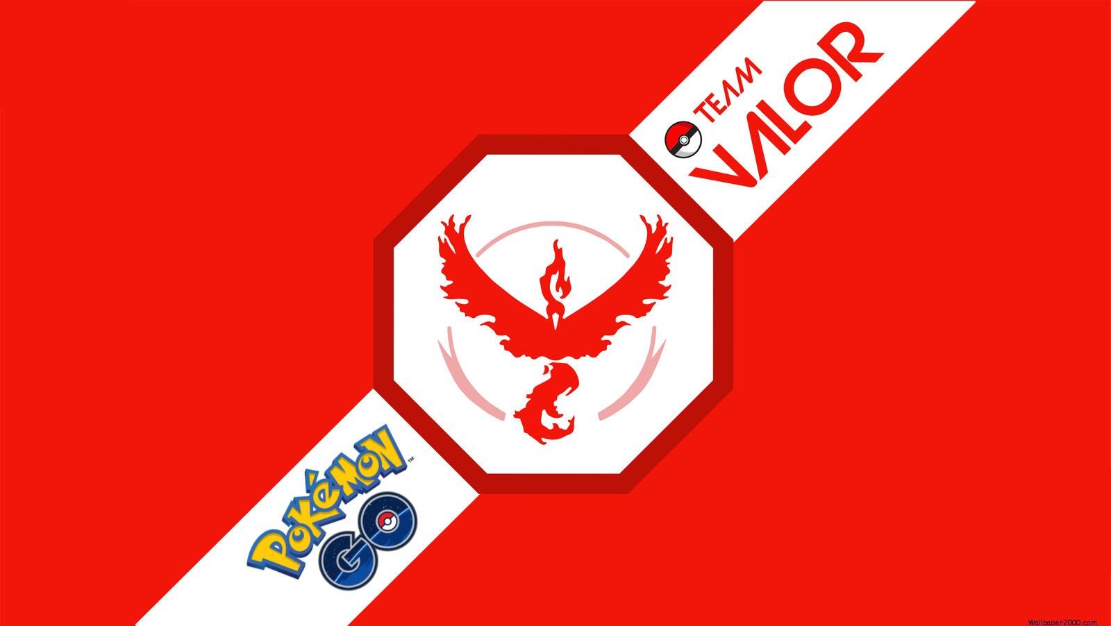 Pokemon GO team Valor HD wallpaper