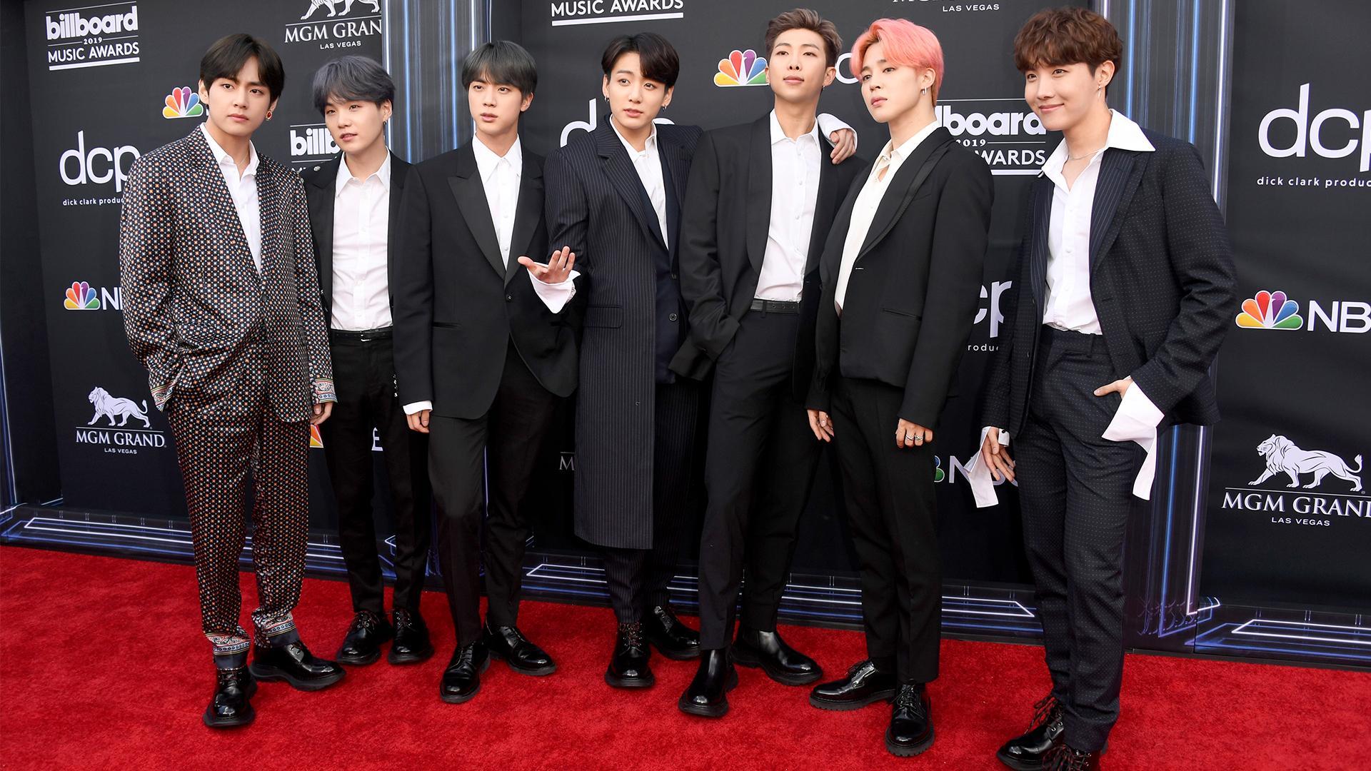 BTS Takes The Stage With Halsey For High Energy 'Boy With Luv