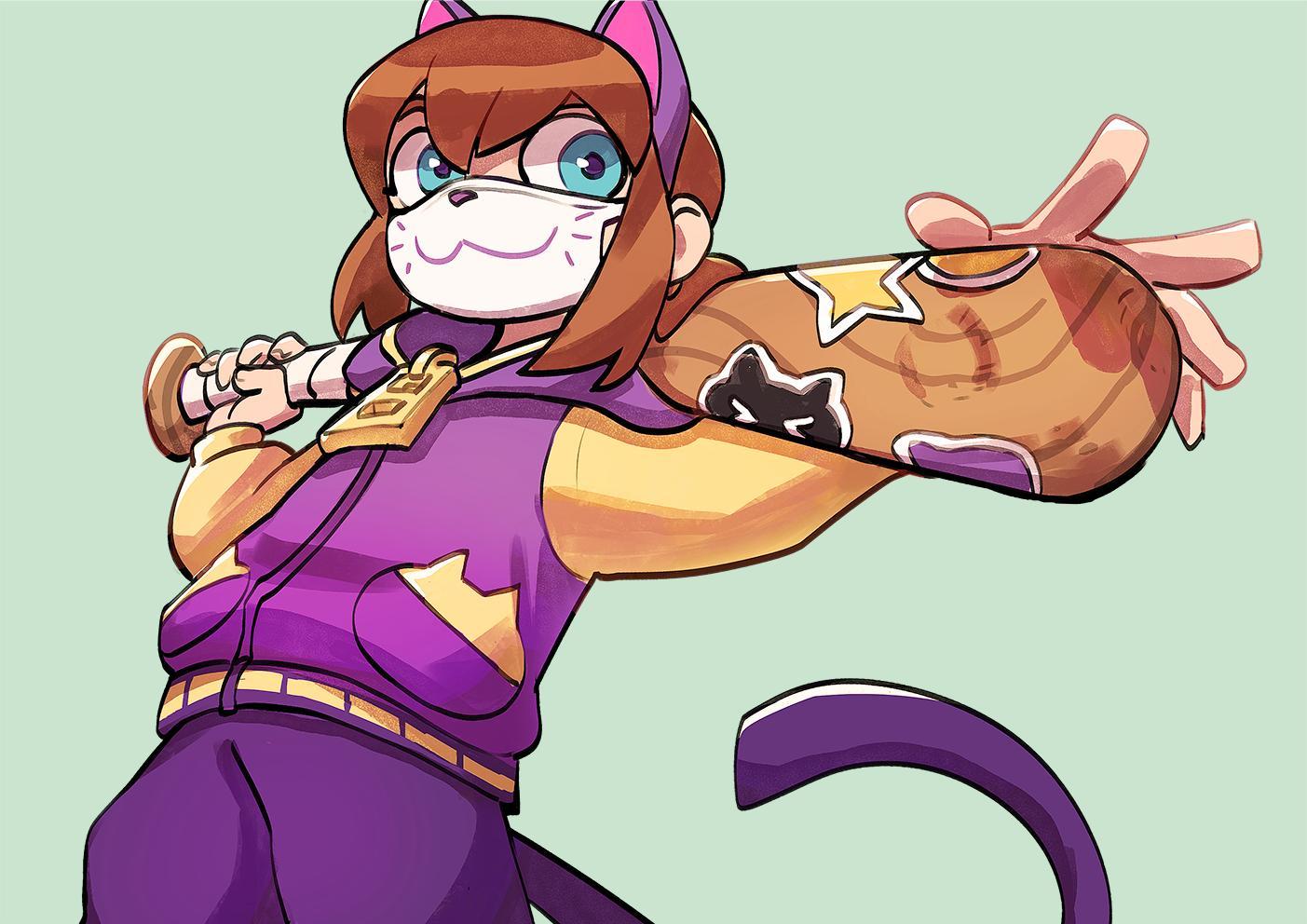 Get ready for a nyashin by Colodraws. A Hat in Time