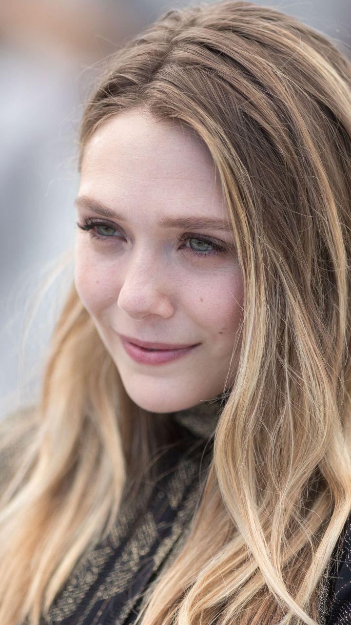 Smile, Cute, Gorgeous, Elizabeth Olsen, 720x1280 wallpaper