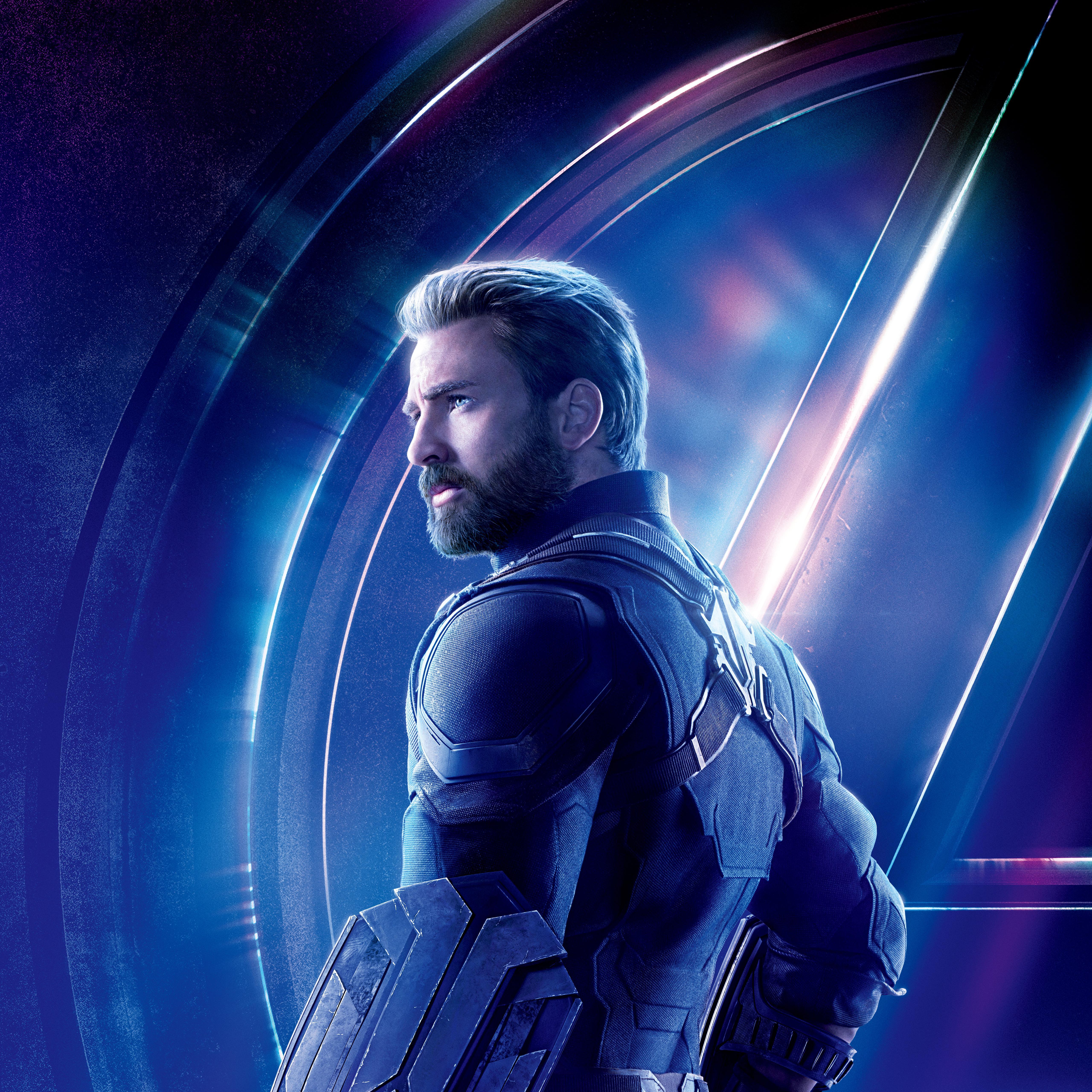 Wallpaper Avengers: Infinity War, Chris Evans, Steve Rogers, Captain