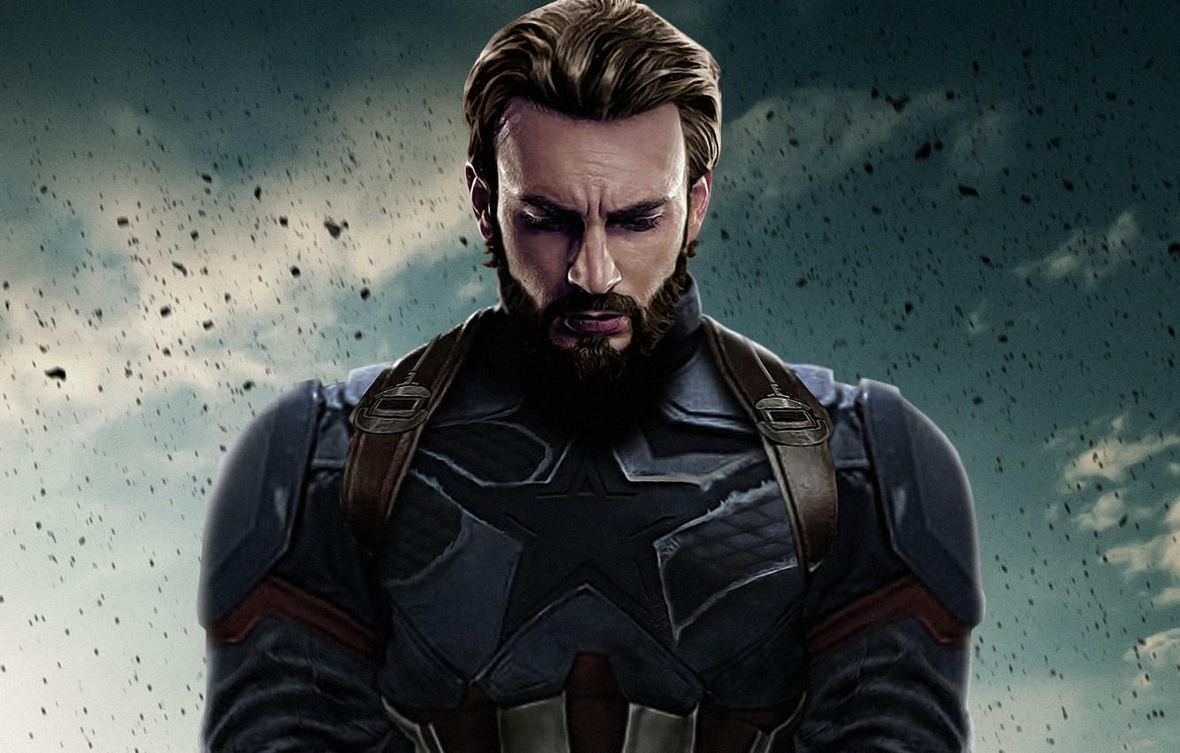 Wallpaper Captain America, Chris Evans, Steven Rogers, Avengers: Infinity War image for desktop, section фильмы