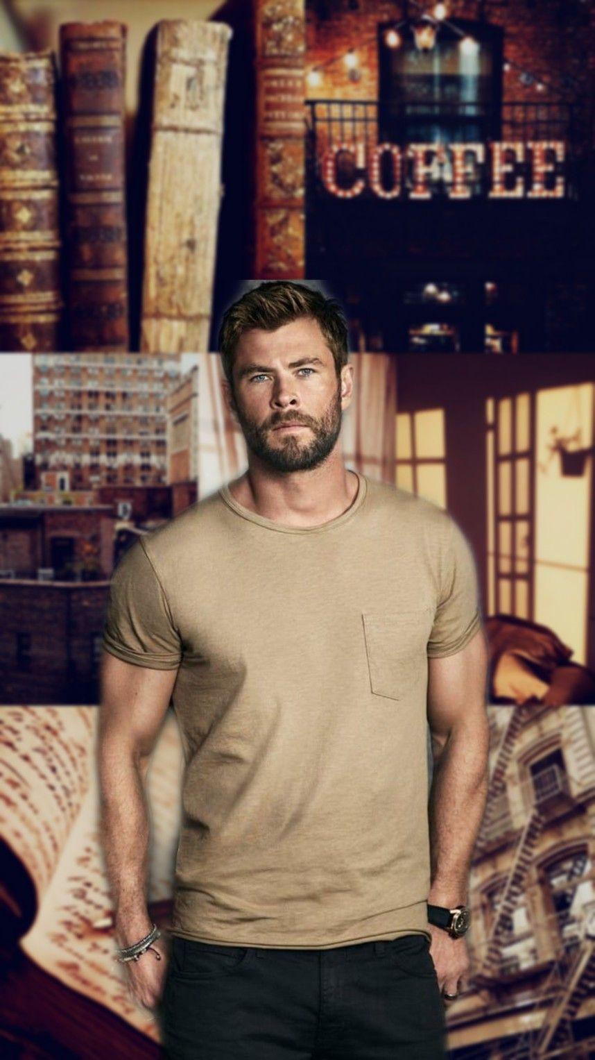 Chris Hemsworth lockscreen. MARVEL lockscreen. my work. Chris