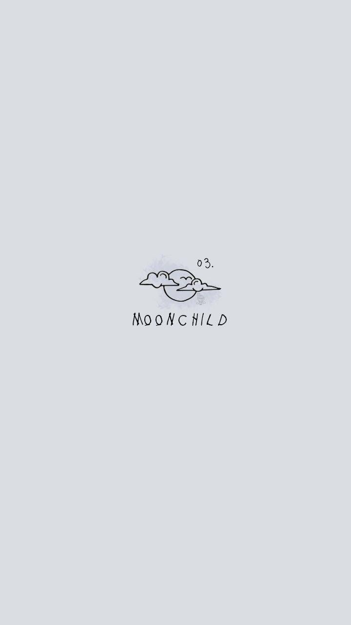 RM Mono Wallpaper: Moonchild Credits To Twitter Bangtanwpapers
