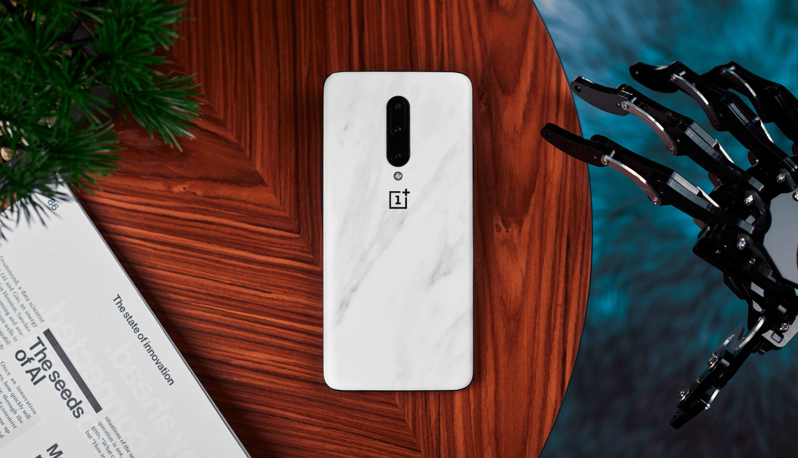 Download the official OnePlus 7 Pro wallpaper here