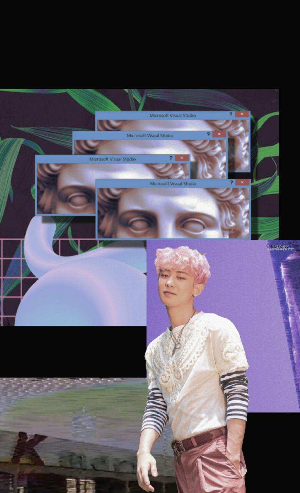 edit wallpaper exo chanyeol baekhyun chen xiumin kai