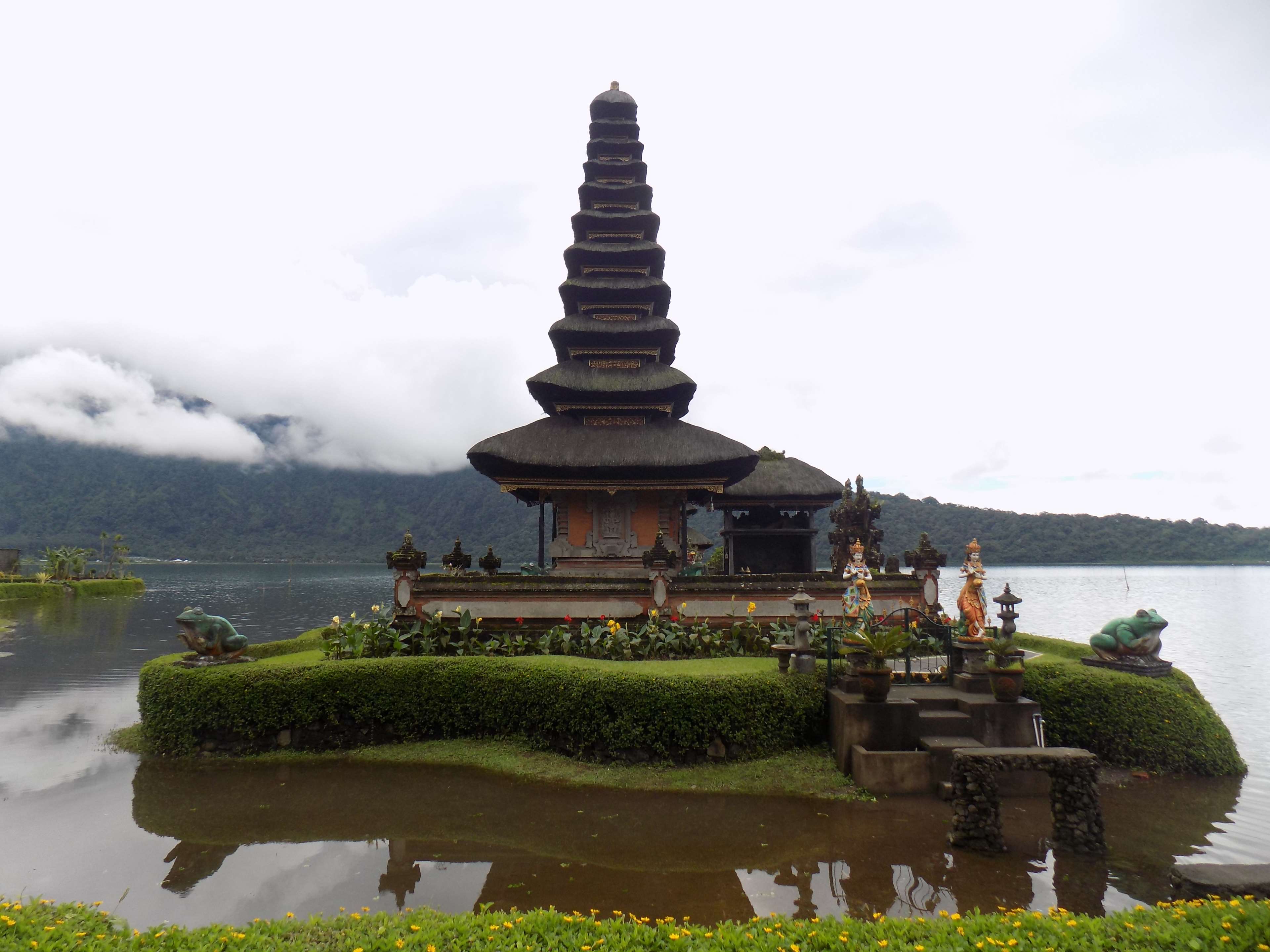 architectural, asian, bali, culture, hindu, hinduism, lake, lanscape