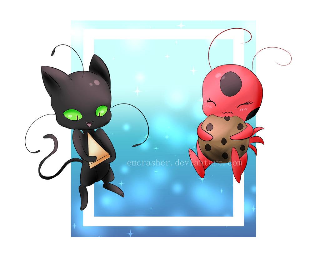 Miraculous Ladybug imagens Plagg and Tikki HD wallpaper