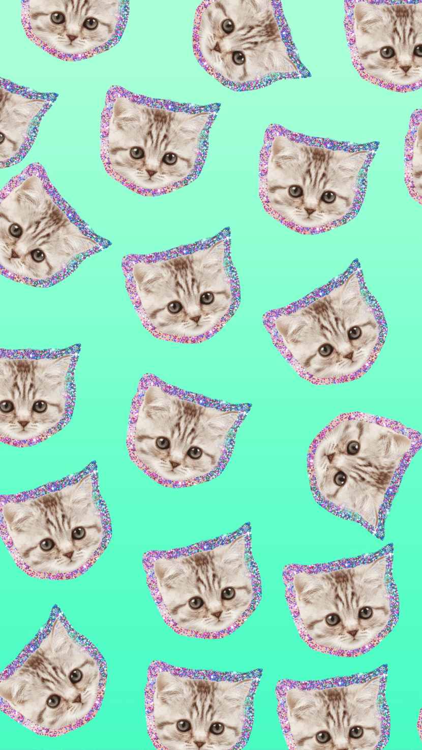 Glitter Kittens. Cat Wallpaper. Cats, Cat wallpaper