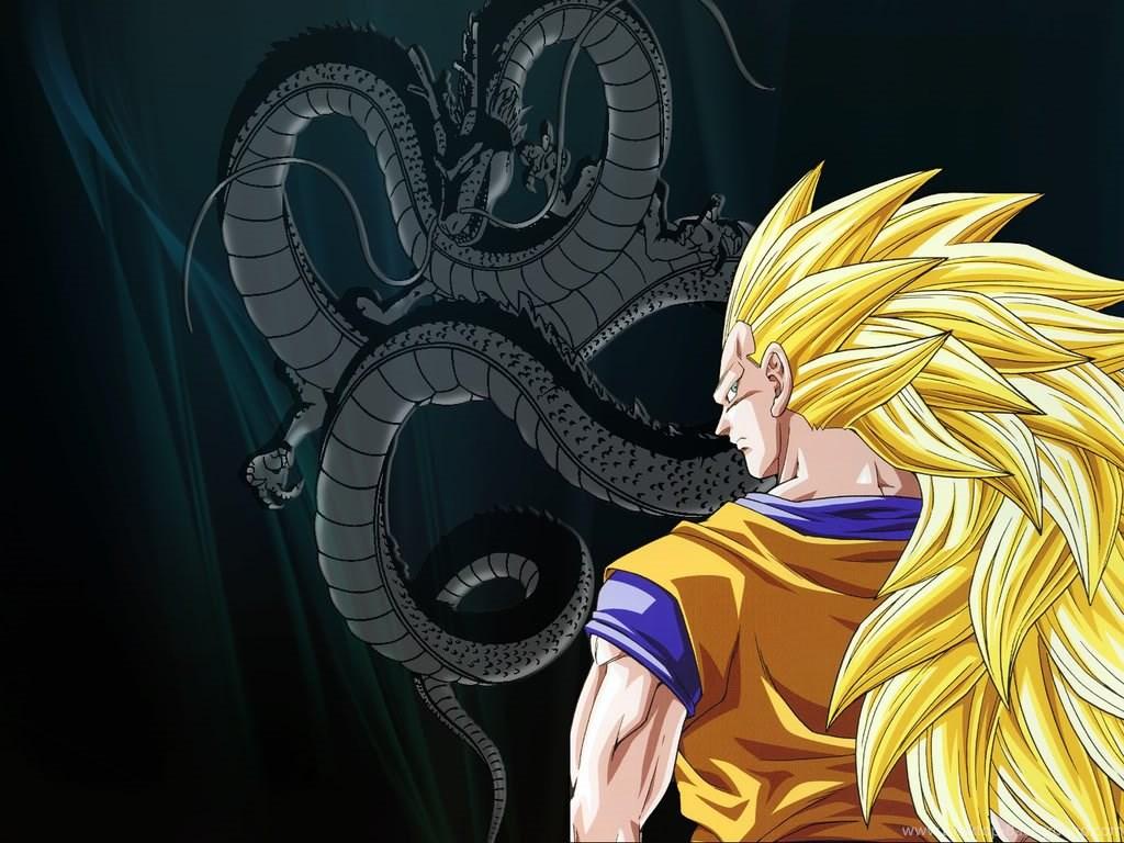 Dbz Wallpaper Goku Shenron Ssj3 Super Saiyan 3 Picture, Image