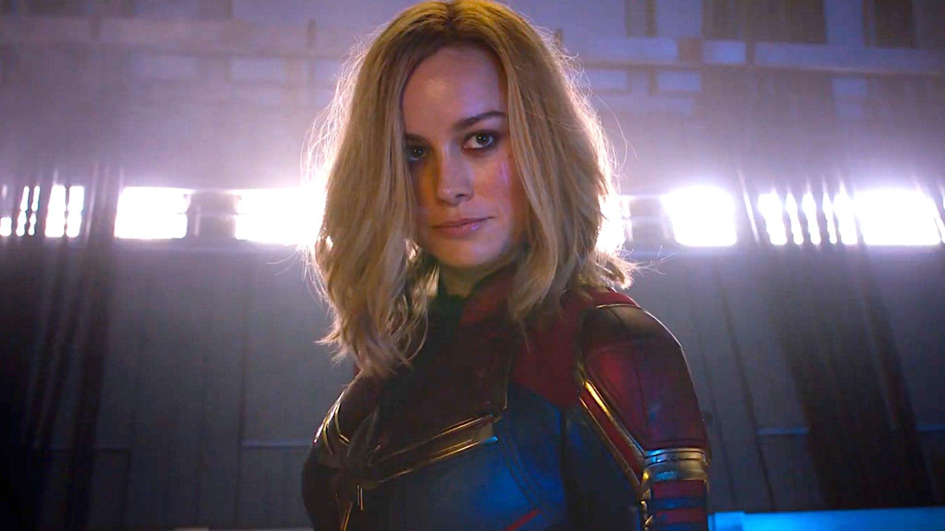 Captain Marvel with Brie Larson Super Bowl 2019