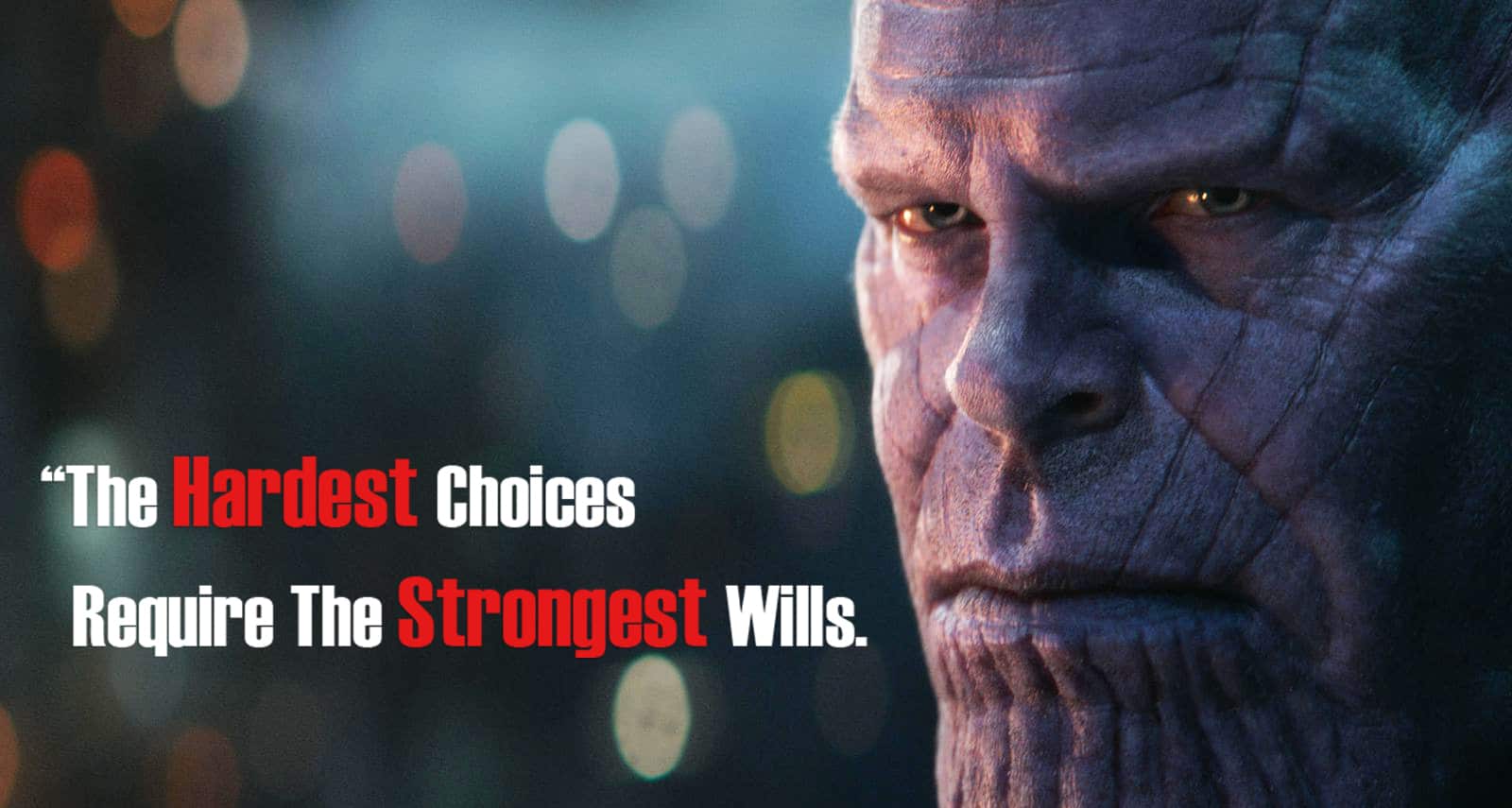 Most Inspiring Thanos Quotes From Infinity War That Left