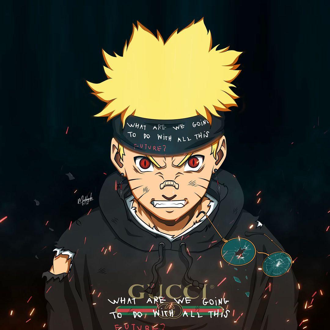 What are we going to do with all this future?. Naruto fan art