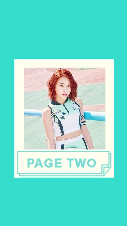 Twice Chaeyoung CheerUp pagetwo Kpop JYP Wallpaper