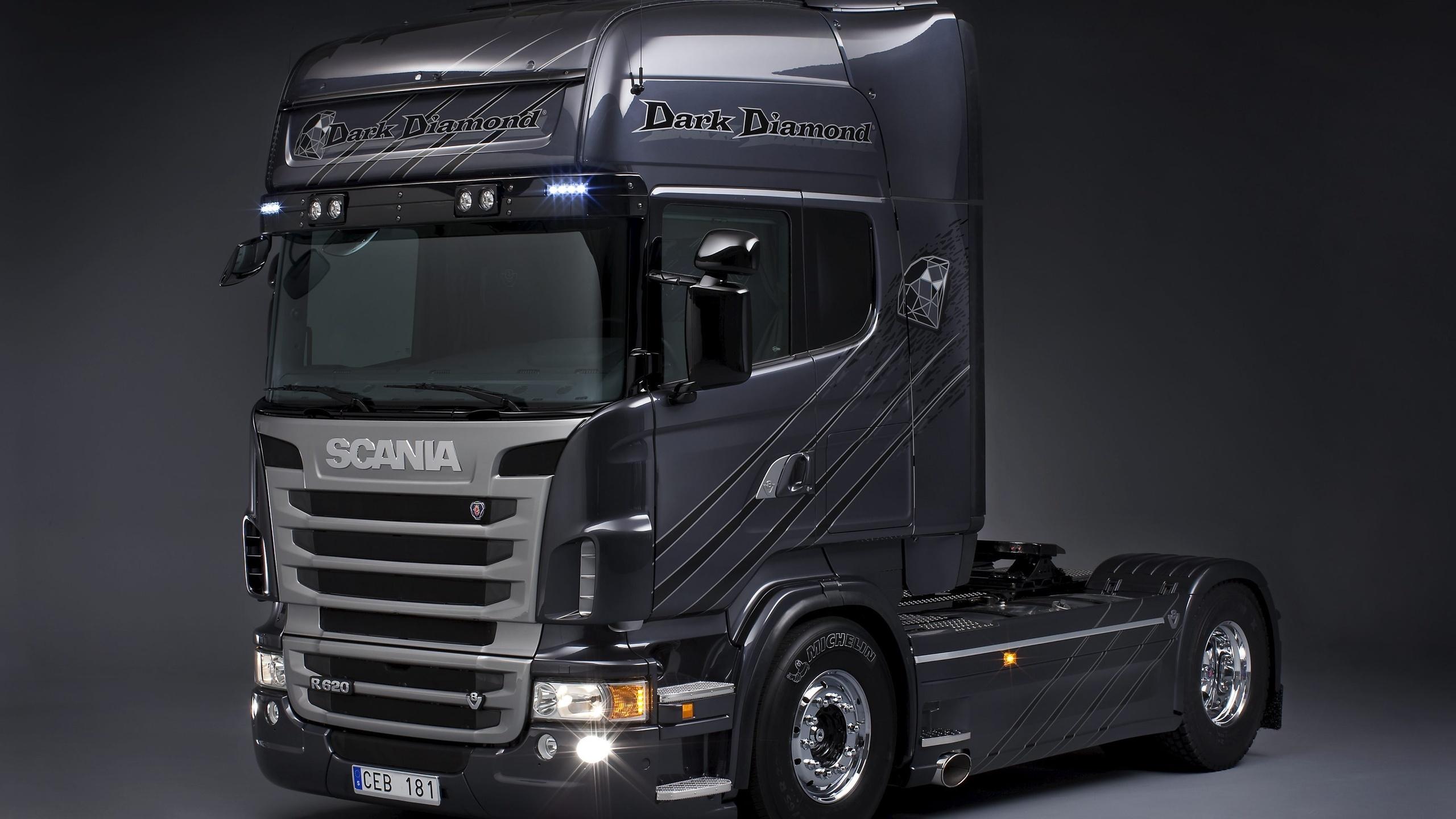 Semi Truck, Transport, Scania Ab, v8 Engine, Car HD