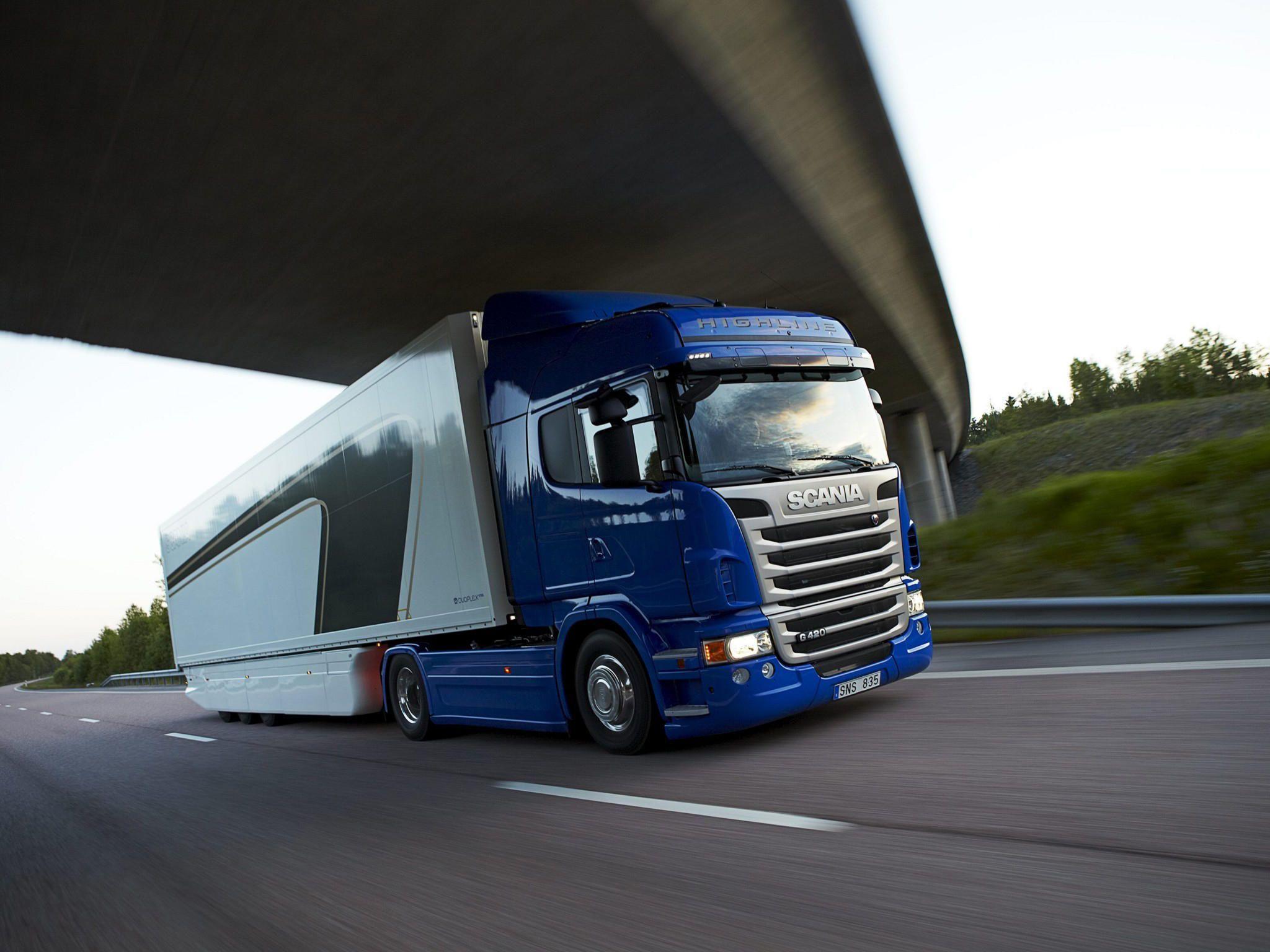 Image for Desktop: Scania Trucks