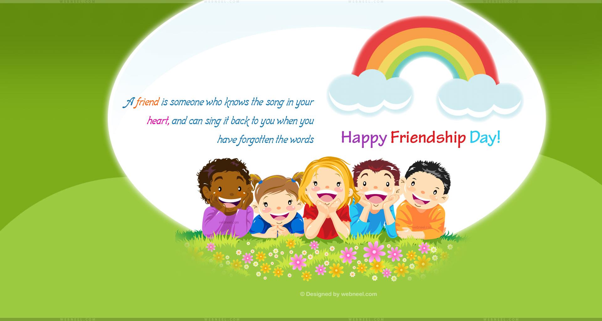 Creative Friendship Day Quotes and Wallpaper 2018