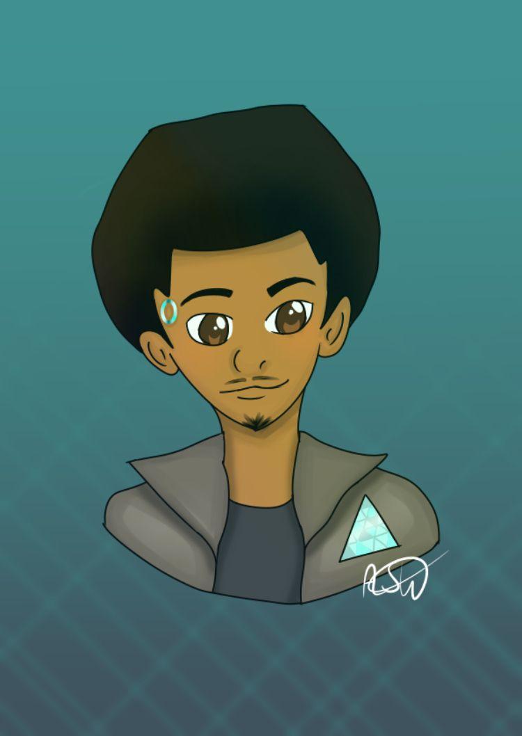 This is fan art of CoryxKenshin and Detroit: Become Human. Made it a