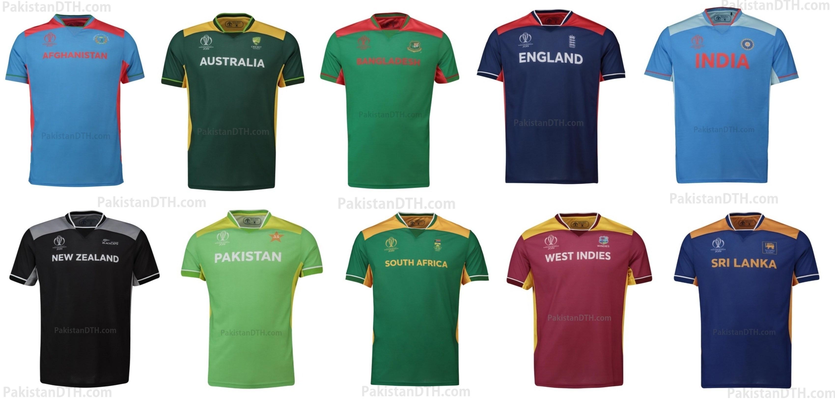 Official Cricket World Cup 2019 Kits are up