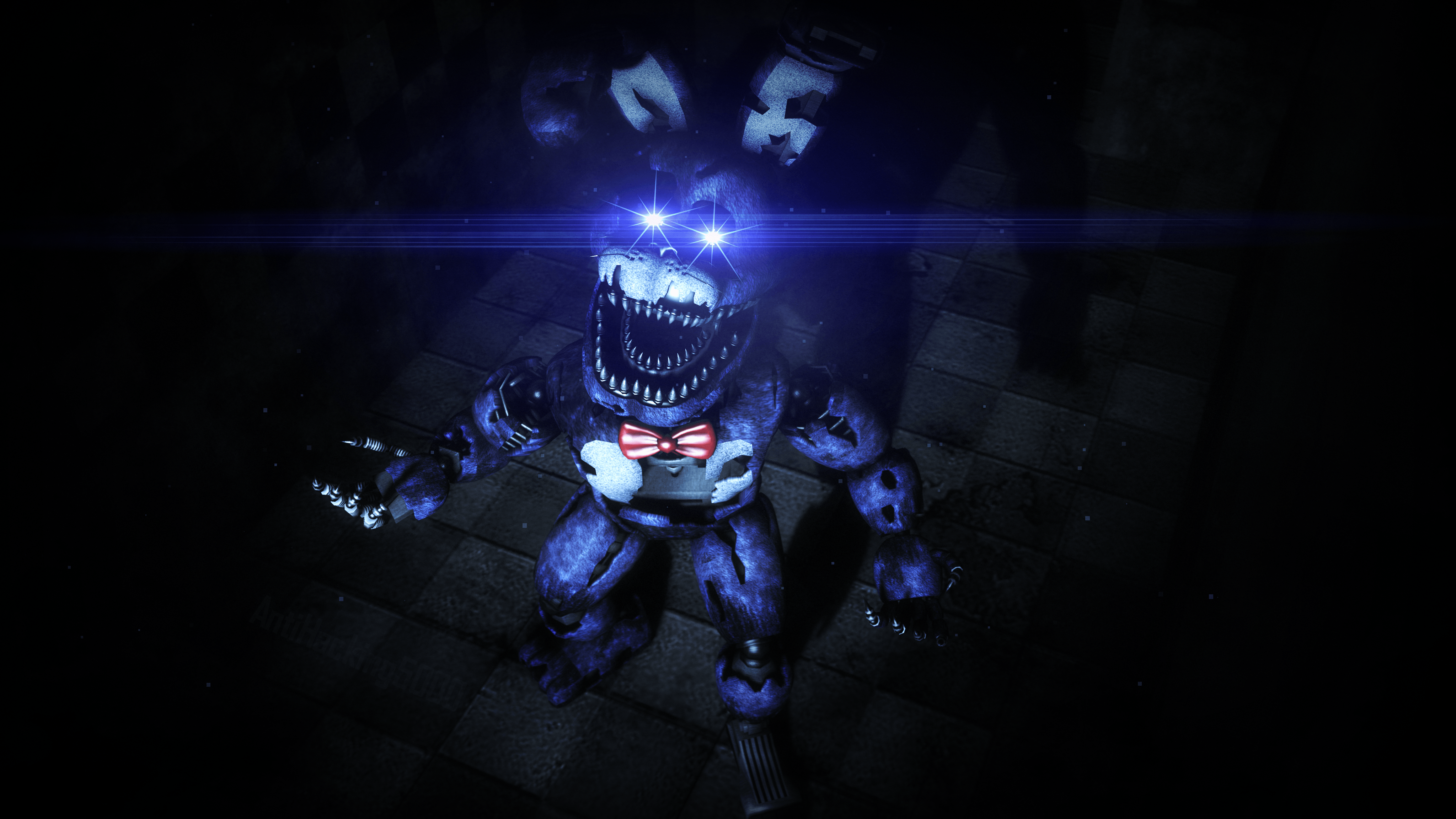 SFM FNAF Nightmare Bonnie by AntiHacking5000. Nightmare Bonnie