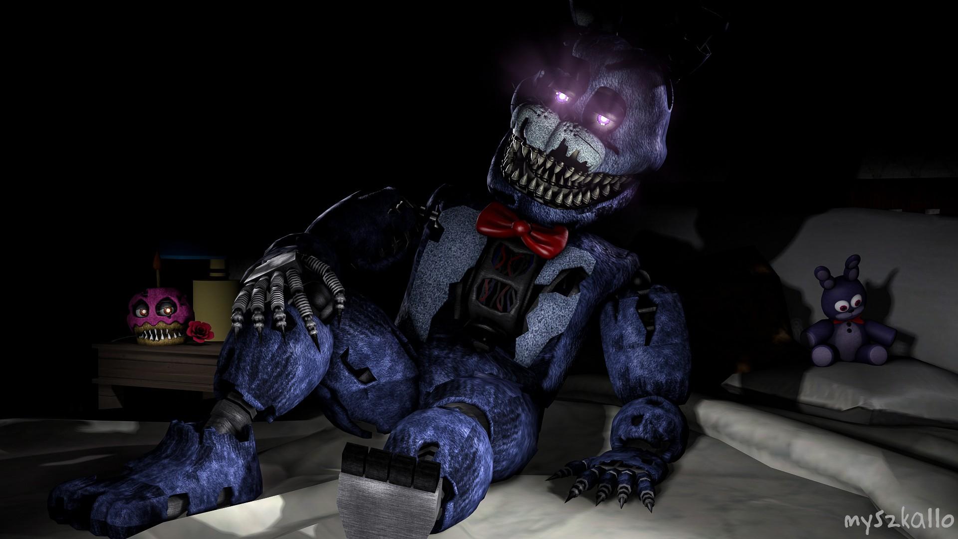 Five Nights At Freddy's 4 Nightmare Bonnie Wallpapers - Wallpaper Cave