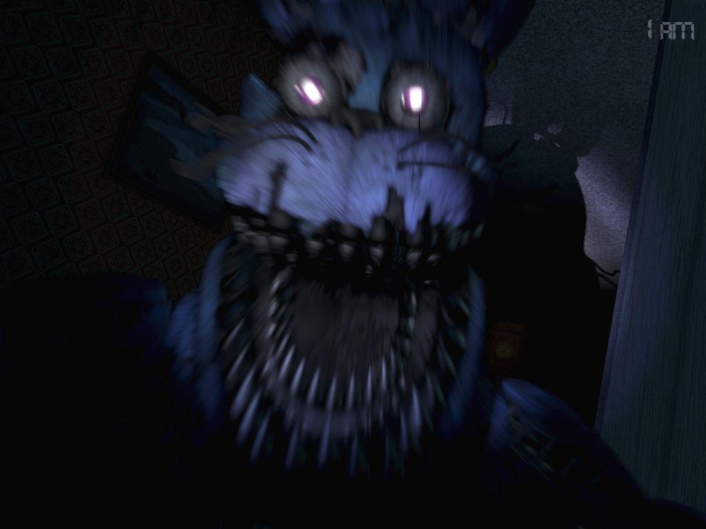 In five nights at Freddys 4 nightmare bonnie will attack you if you