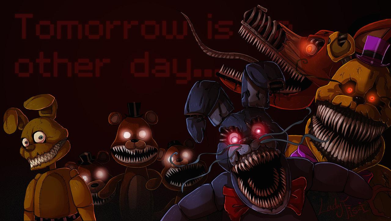 Five Nights At Freddys 4 Nightmare Bonnie Wallpapers Wallpaper Cave