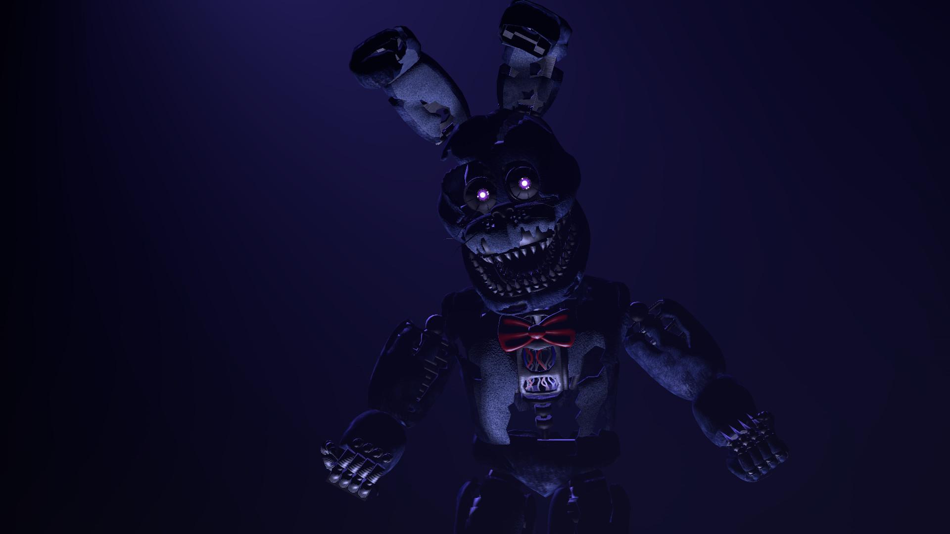 FNaF 4, Nightmare Bonnie wallpaper