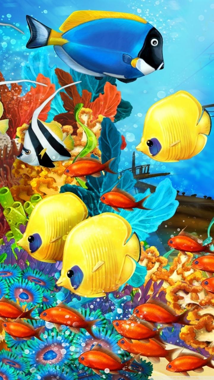 Fish Aquarium ❤ 4K HD Desktop Wallpaper for 4K Ultra HD TV • Wide