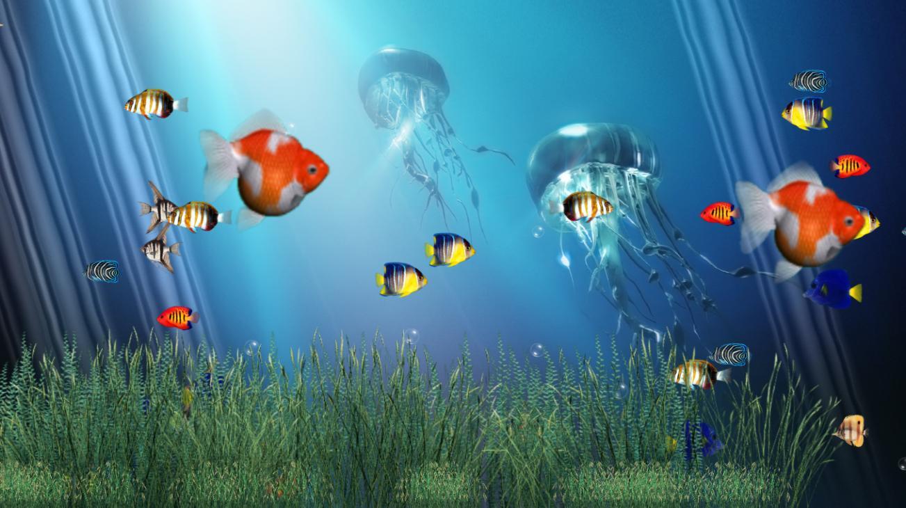 moving aquarium backgrounds