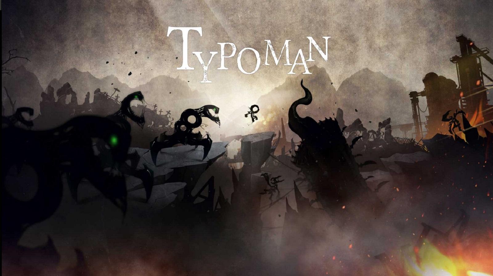 Typoman Fearsome Enemy Gameplay Screenshot Wii U