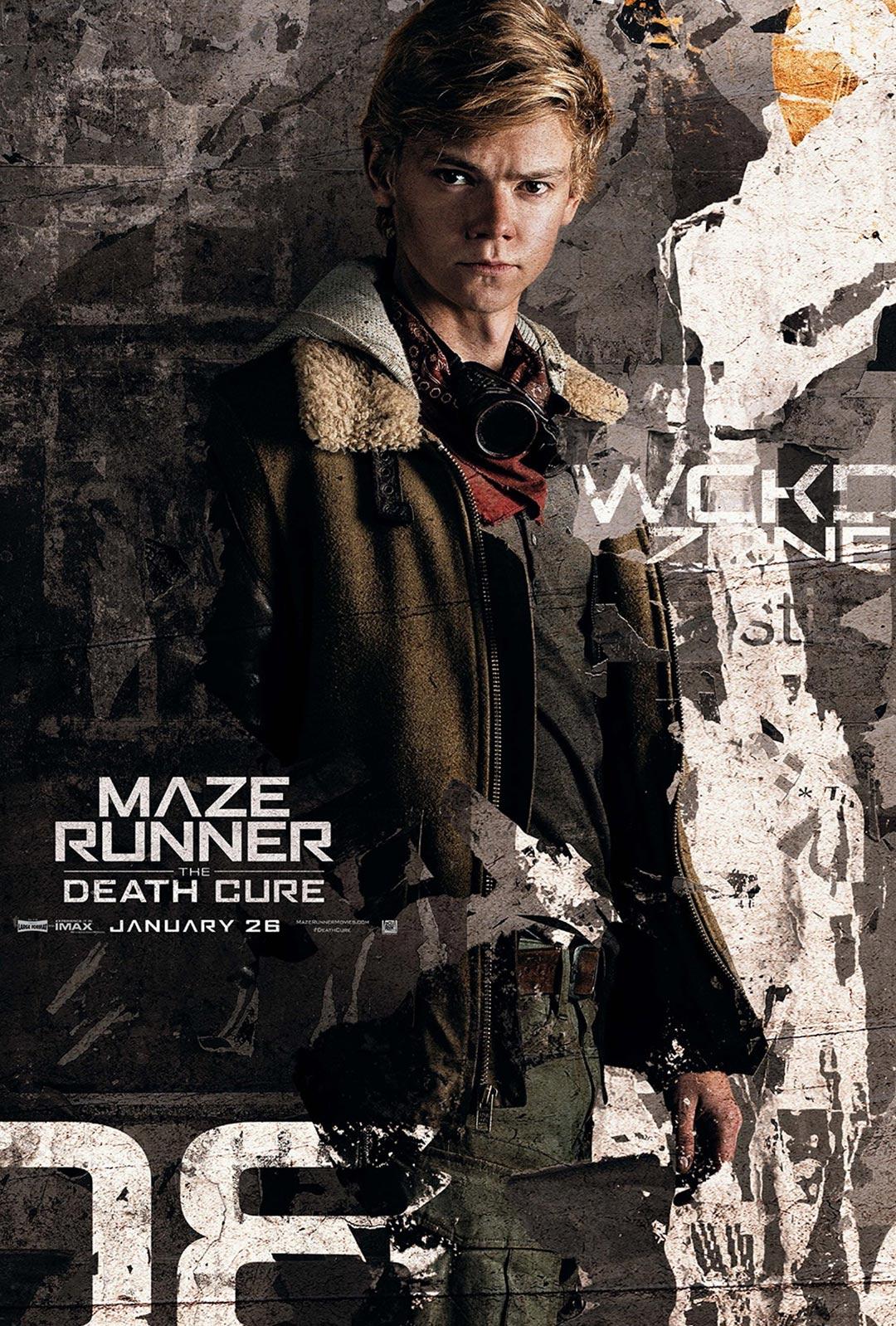 The Death Cure: Newt Maze Runner Wallpaper