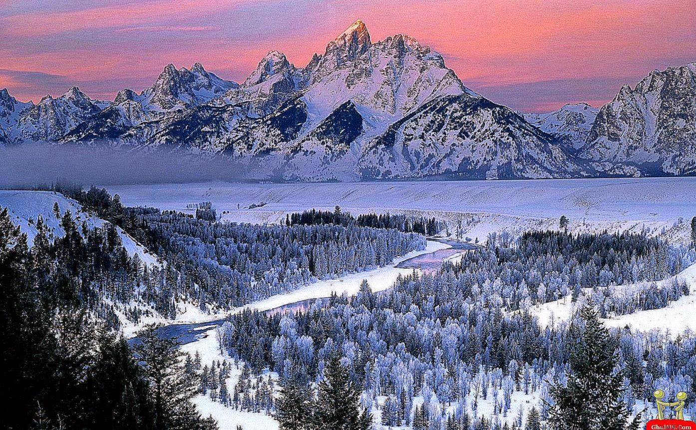 Beautiful Snow Mountains Wallpaper. Free HD Wallpaper