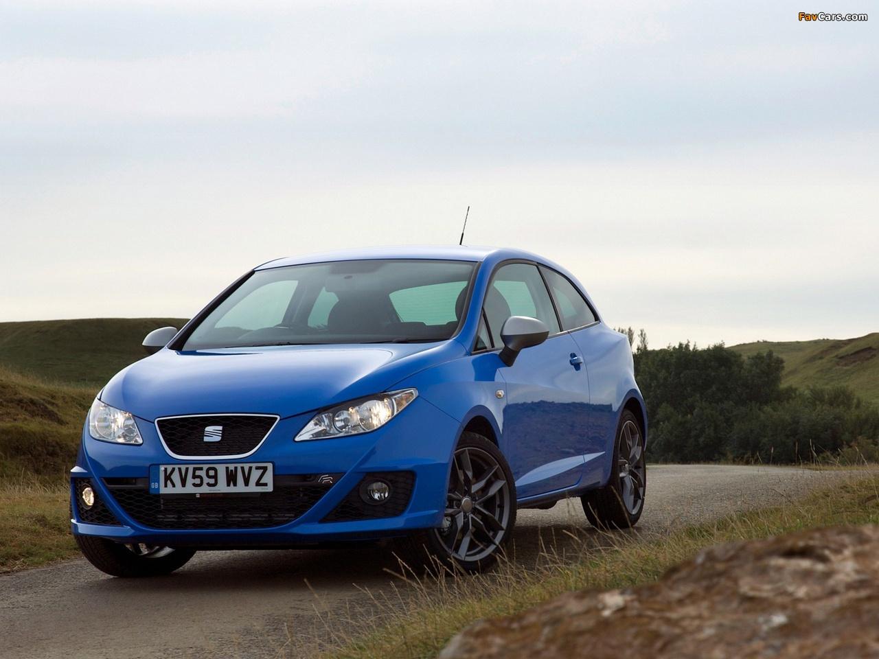 Seat Ibiza SC FR UK Spec 2009–12 Wallpaper (1280x960)