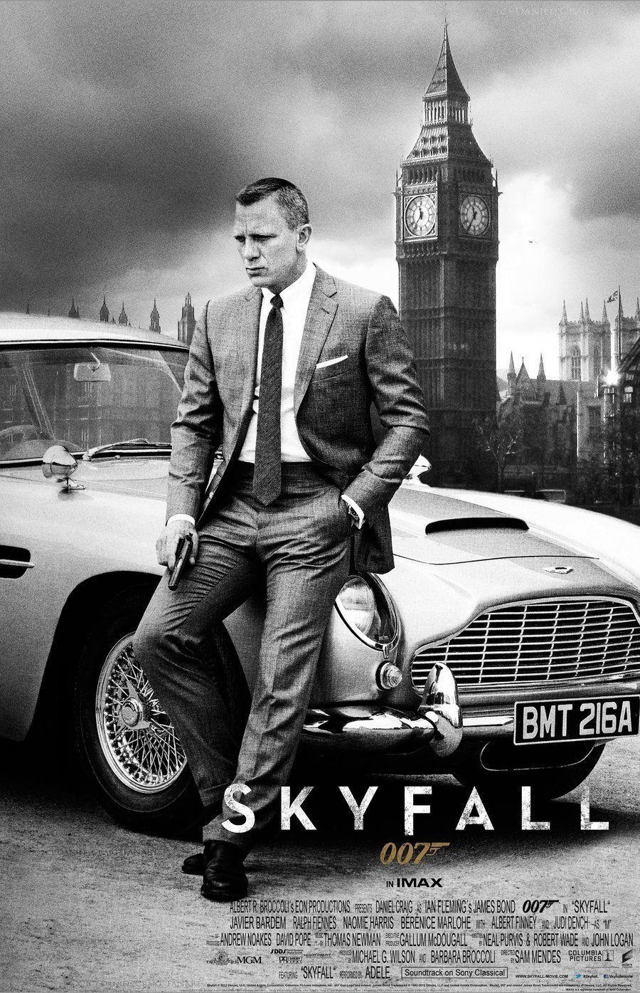 Skyfall 2012 Daniel Craig Bond James Judi Dench M Javier Aston