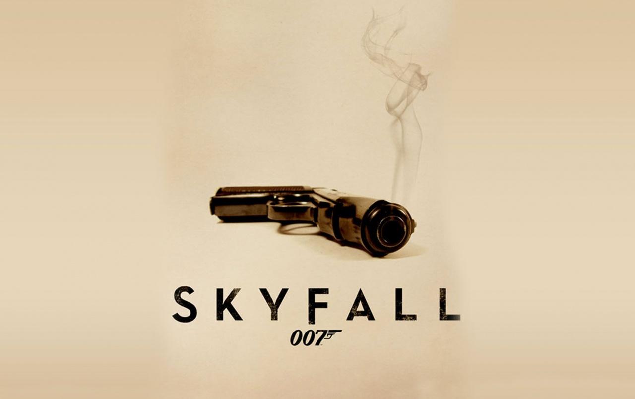 Skyfall Simple Poster wallpaper. Skyfall Simple Poster