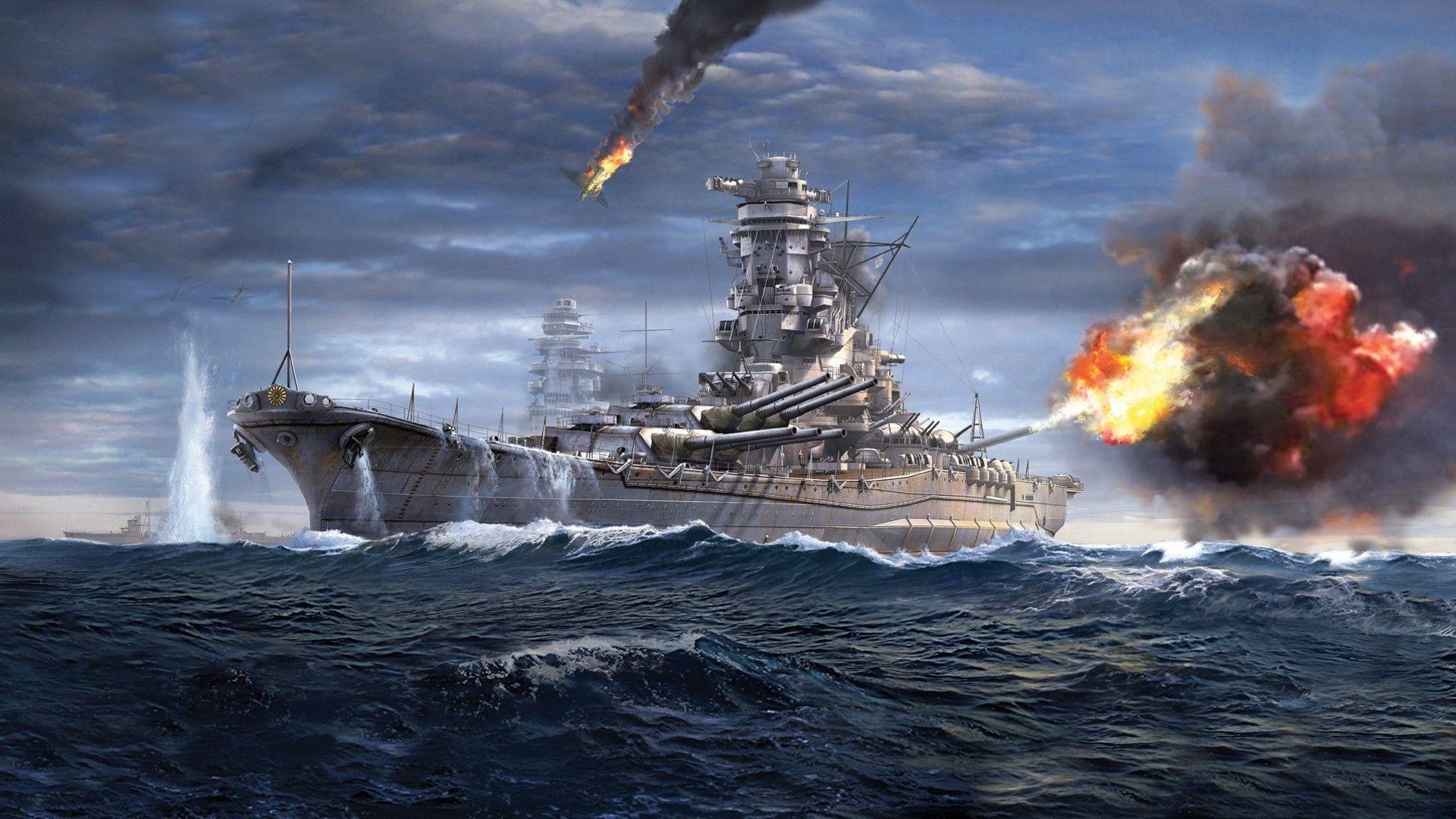 World of Warships Yamato Wallpaper