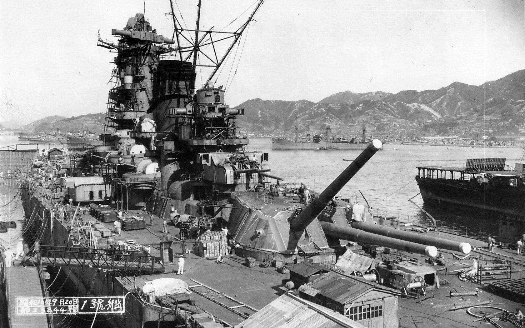 Japanese Battleship Yamato Wallpaper and Background Imagex1050