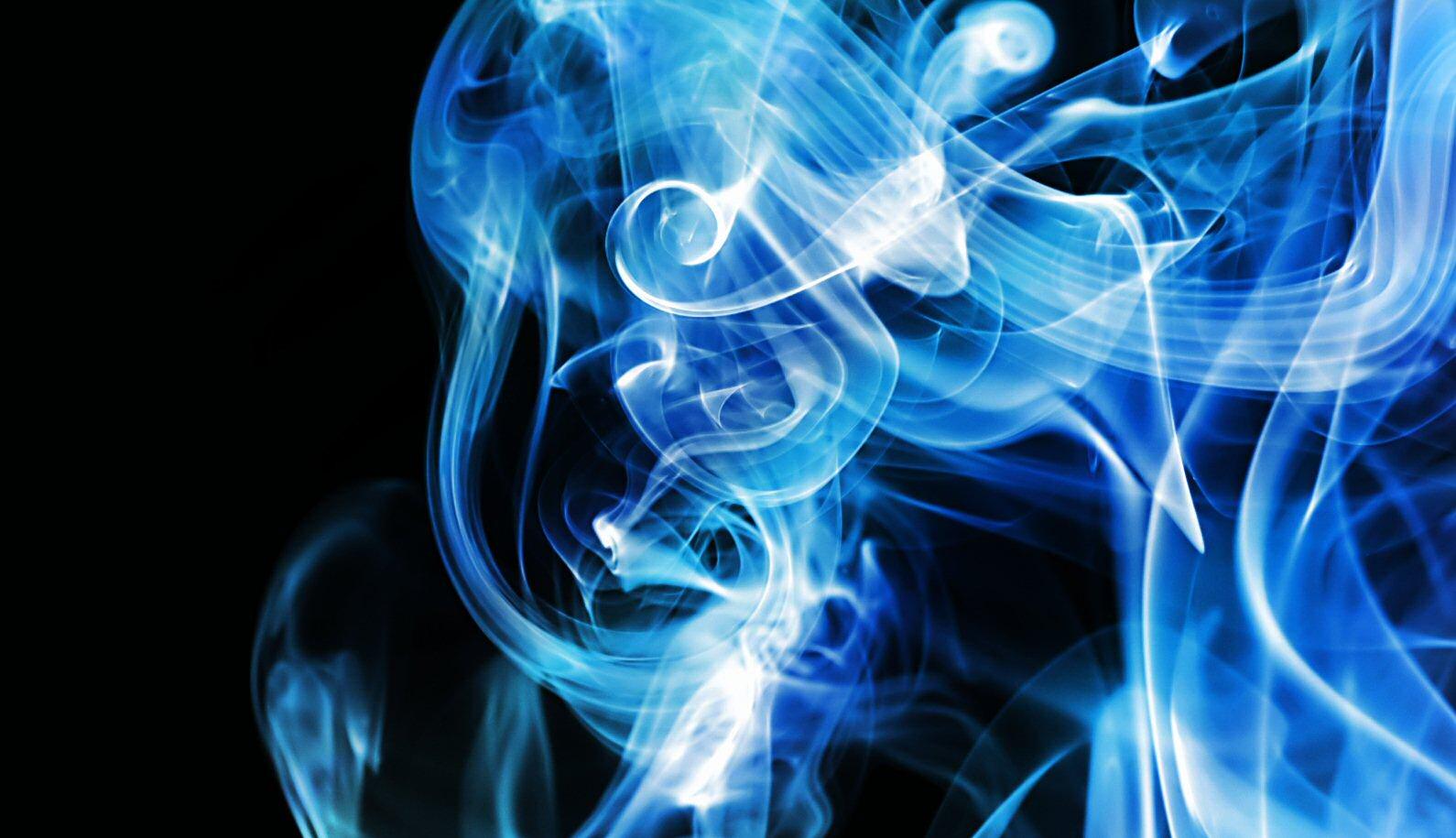 Black And Blue Smoke Wallpapers - Wallpaper Cave