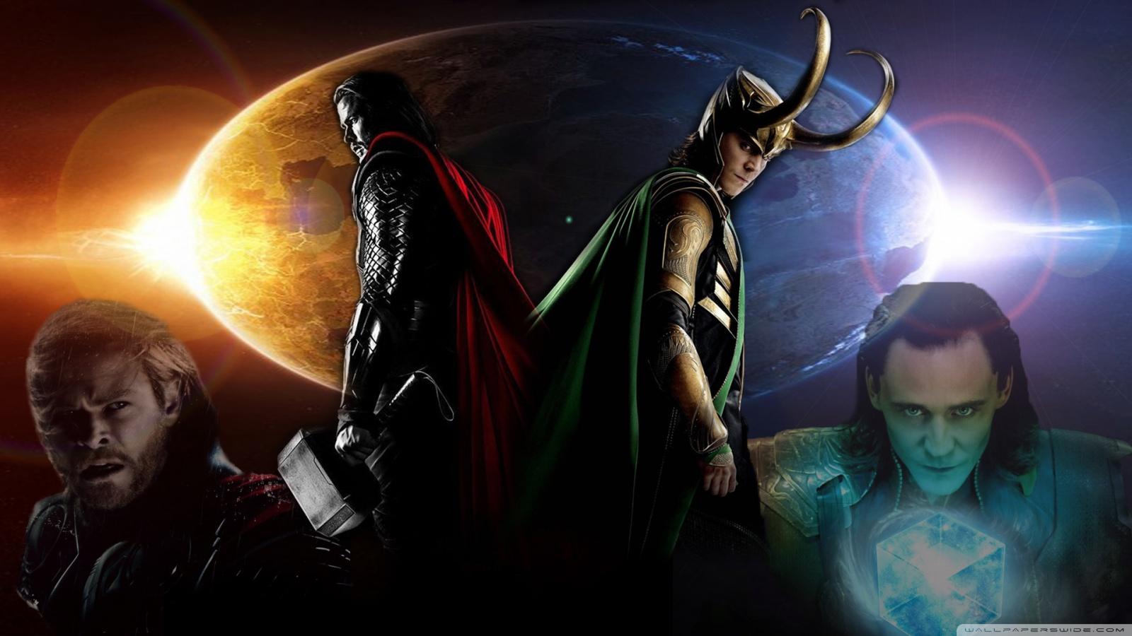 Thor and Loki ❤ 4K HD Desktop Wallpaper for 4K Ultra HD TV