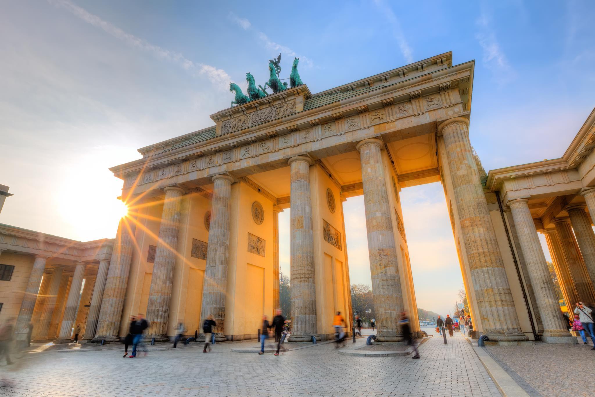 Brandenburg Gate in Berlin Germany Tourist Place Wallpaper. HD