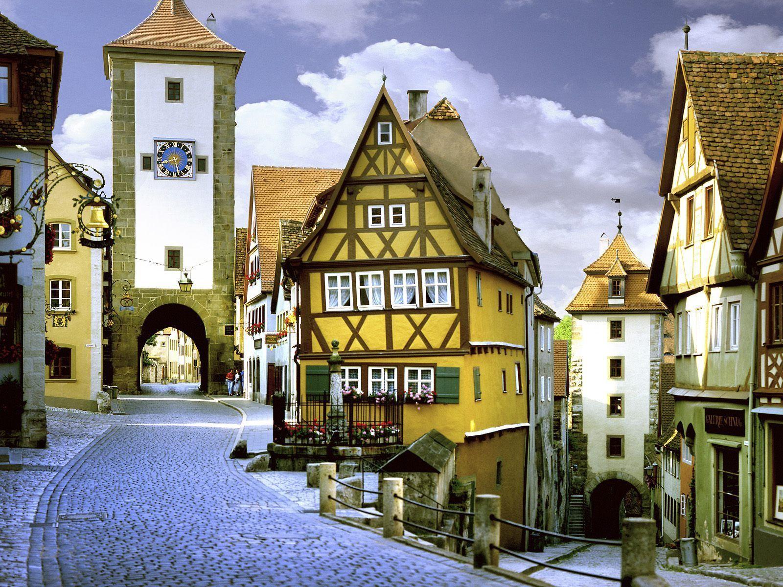 Known places: Rothenburg Ob Der Tauber, Bavaria, Germany, picture nr