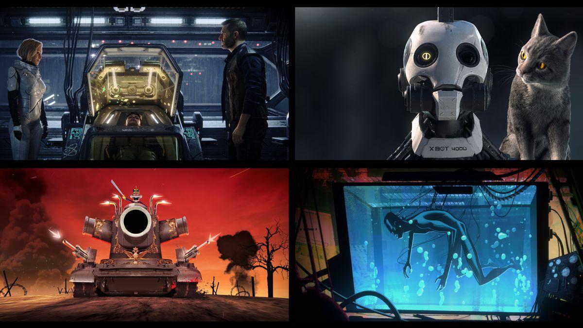 Netflix's Love, Death, and Robots, broken down by love, death