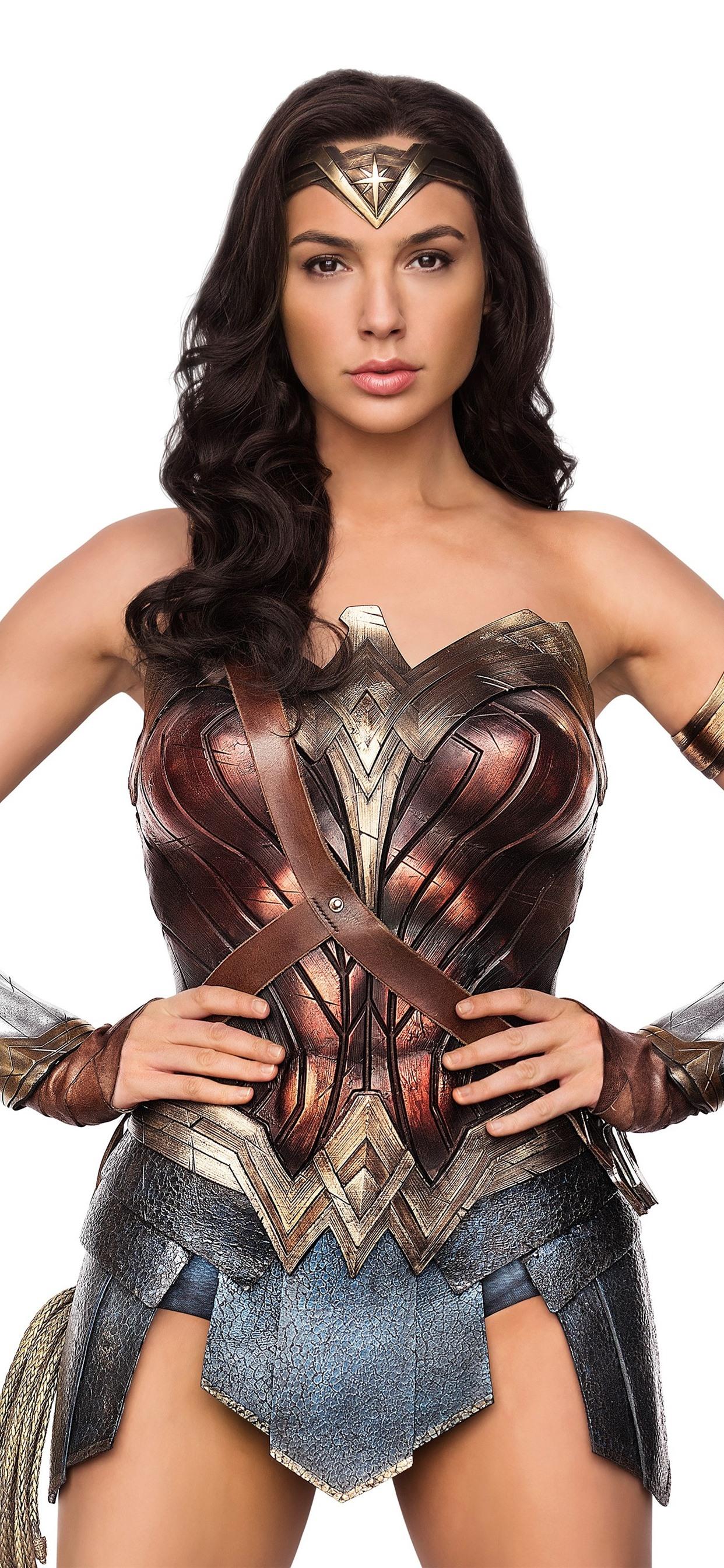 Wonder Woman, Gal Gadot, white background 1242x2688 iPhone XS Max