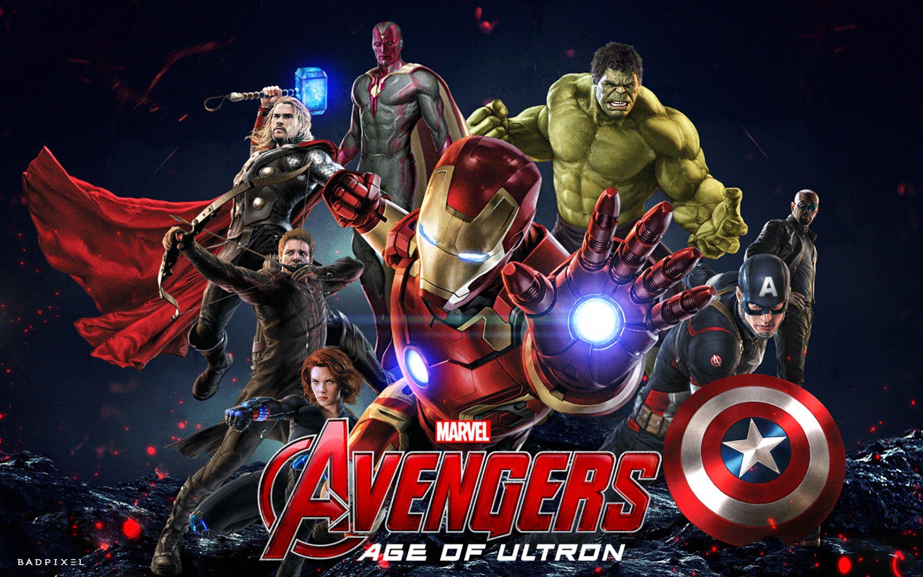 Avengers: Age of Ultron Wallpaper 8 X 1125